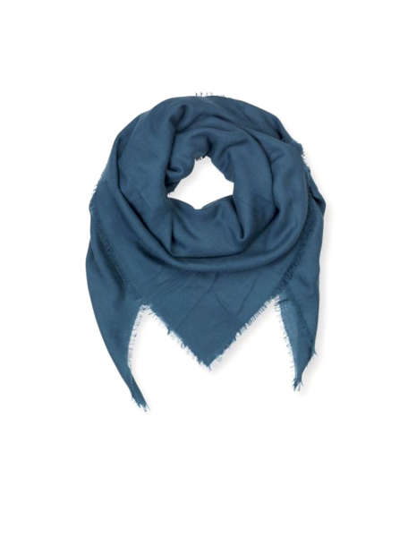 Sjaal Mill Becksondergaard petrol blauw scarf LISMORE accessoires